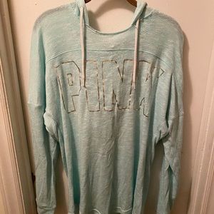 PINK-VS Open-Back Hoodie